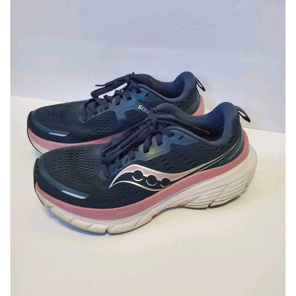 Saucony Guide 18 Womens Athletic Running Shoes Navy Orchid S10998-205 Size 7